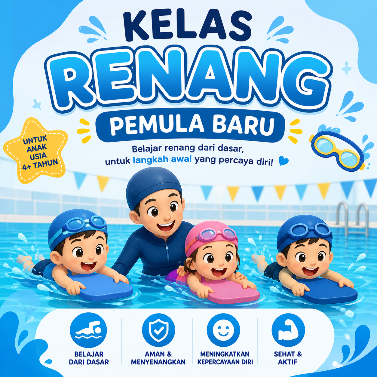 Kelas Renang Pemula 2026/2027